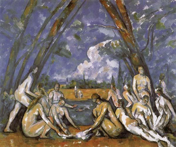 Paul Cezanne The Large Bathers